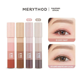 Merythod - Reel Edge Eye Crayon Eye Shadow - 4 Colors - Koreabe