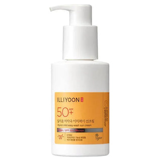 Illiyoon - Mild Easy-wash Sun Cream (SPF50+ PA++++) (Vegan) 150ml - Koreabe