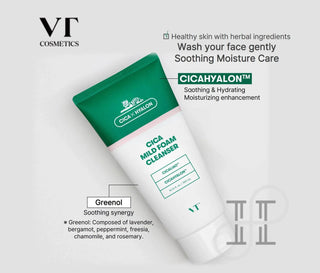 VT Cica Mild Foam Cleanser 300ml - Koreabe