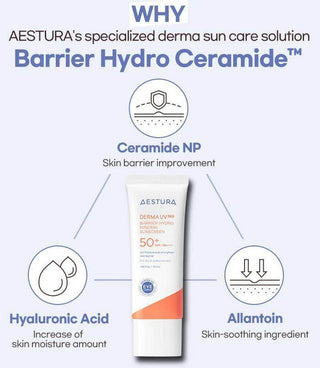 AESTURA - Derma UV 365 Barrier Hydro Mineral Sunscreen 40ml - Koreabe
