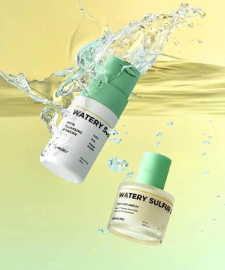 Sinsuru - Watery Sulfur Soothing Serum 50ml + Cleansing Powder 50g - Koreabe
