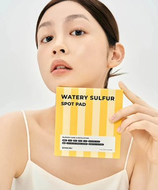 Sinsuru - Watery Sulfur Spot Pad 8ea - Koreabe
