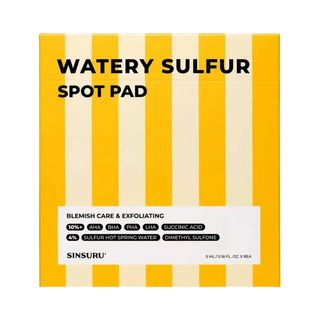 Sinsuru - Watery Sulfur Spot Pad 8ea - Koreabe