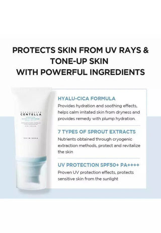 SKIN1004 - Madagascar Centella Hyalu-Cica Water-Fit Sun Serum 50ml - Koreabe