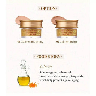 Skinfood Salmon Darkcircle Concealer Cream 10g - 2 Colors - Koreabe