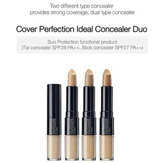 The Saem Cover Perfection Ideal Dual Concealer - 3 Colors - Koreabe