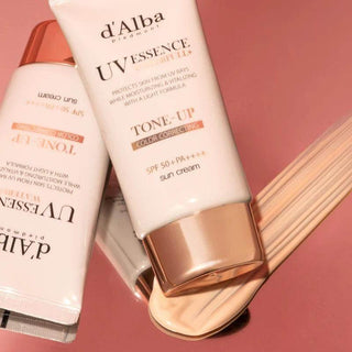 d'Alba Waterful Toner Up Sunscreen SPF 50+ PA++++ 50ml - Koreabe