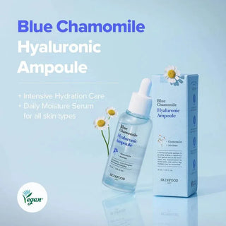 Skinfood - Blue Chamomile Hyaluronic Ampoule 50ml - Koreabe