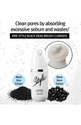 Rire - Style Black Head Brush Cleanser 20ml - Koreabe