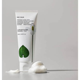 Hue_Calm - Heartleaf Calming Cleansing Foam 120ml - Koreabe