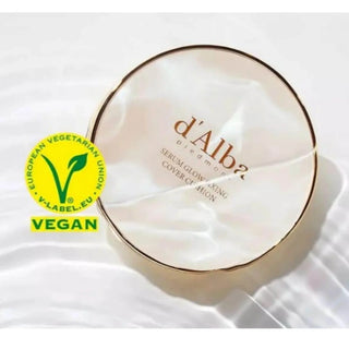 d'Alba - Serum Glow Fixing Cover Cushion SPF50+ PA++++ - 2 Colors - Koreabe