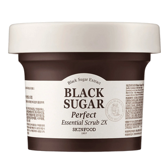 Skinfood Black Sugar Perfect Essential Scrub 2x 210g - Koreabe