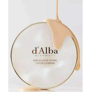 d'Alba - Serum Glow Fixing Cover Cushion SPF50+ PA++++ - 2 Colors - Koreabe
