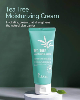 Rokkiss - Tea Tree Moisturizing Cream 100ml - Koreabe