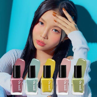 Oz Nail - Shine Mood Nail Color - 33 colors - Koreabe