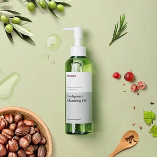 Manyo - Herbgreen Cleansing Oil 200ml - Koreabe