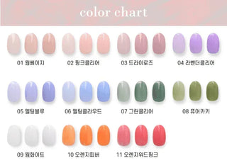 Oz Nail - Premium Gel Color - 18 Colors - Koreabe