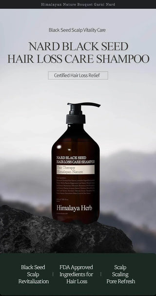 Nard - Black Seed Hair Loss Care Shampoo 1000ml - Koreabe