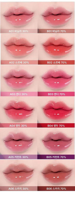Fwee - 3D Voluming Gloss - 12 Colors - Koreabe