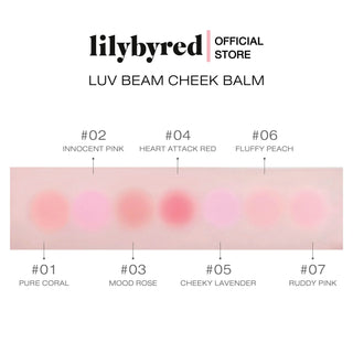 Lilybyred - Luv Beam Cheek Balm - 6 Colors - Koreabe